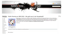 Desktop Screenshot of fussball-extreme.de
